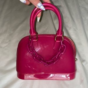 Pink mini Jelly purse